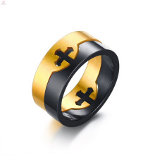 Personality Detachable Piece Punk Cross Puzzle Rings